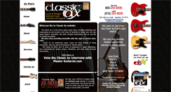 Desktop Screenshot of classicax.com